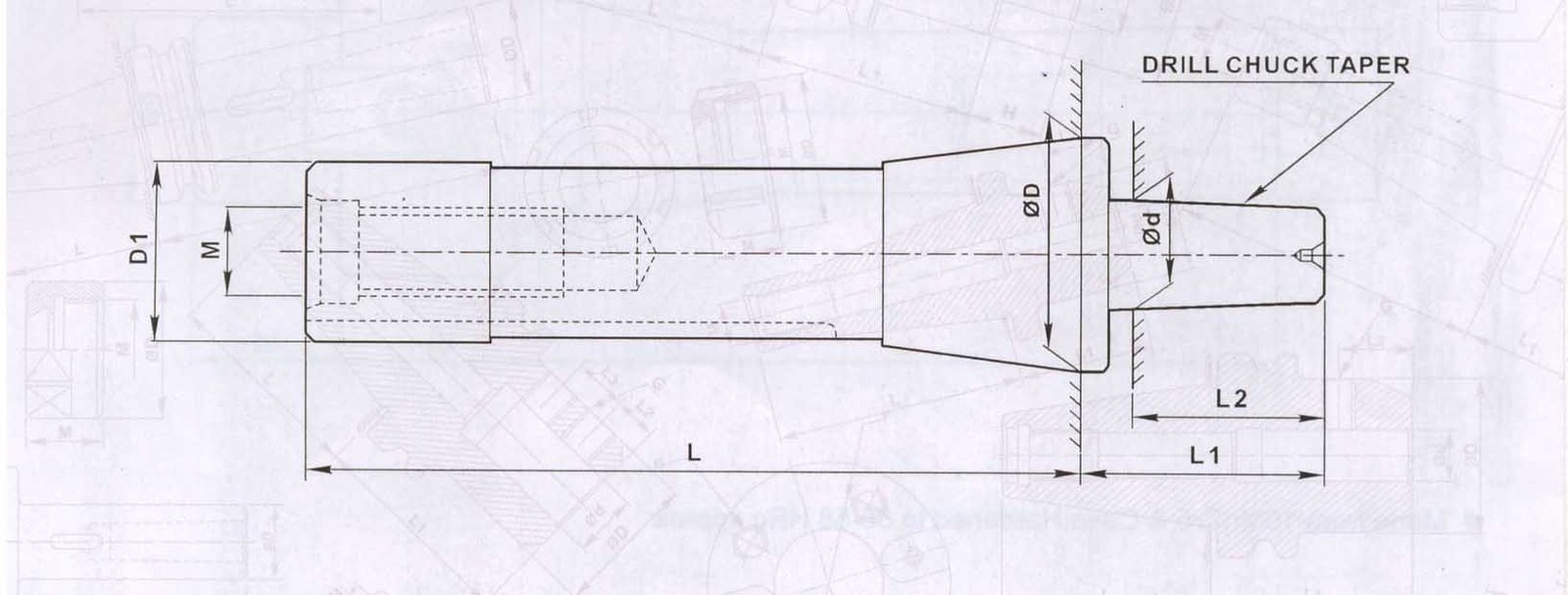 R8 JT-2 Drill Chuck Arbour